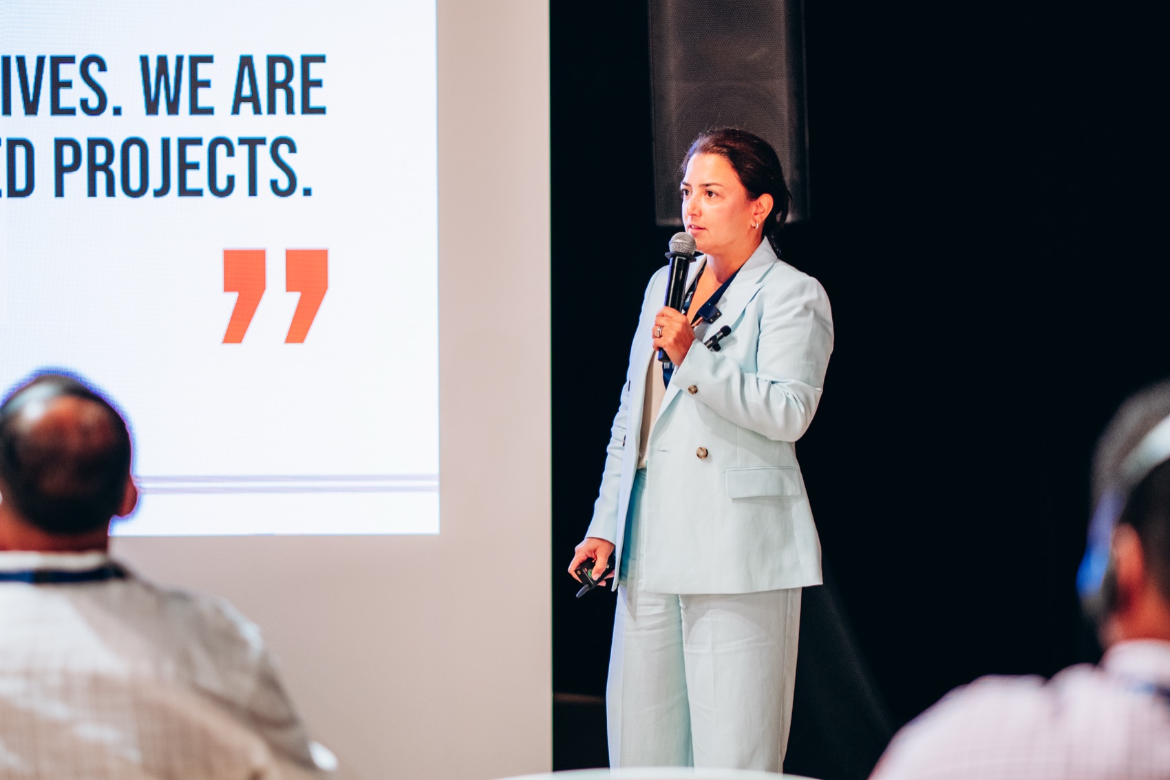 Ani Attamian delivering a masterclass at Congress ACI