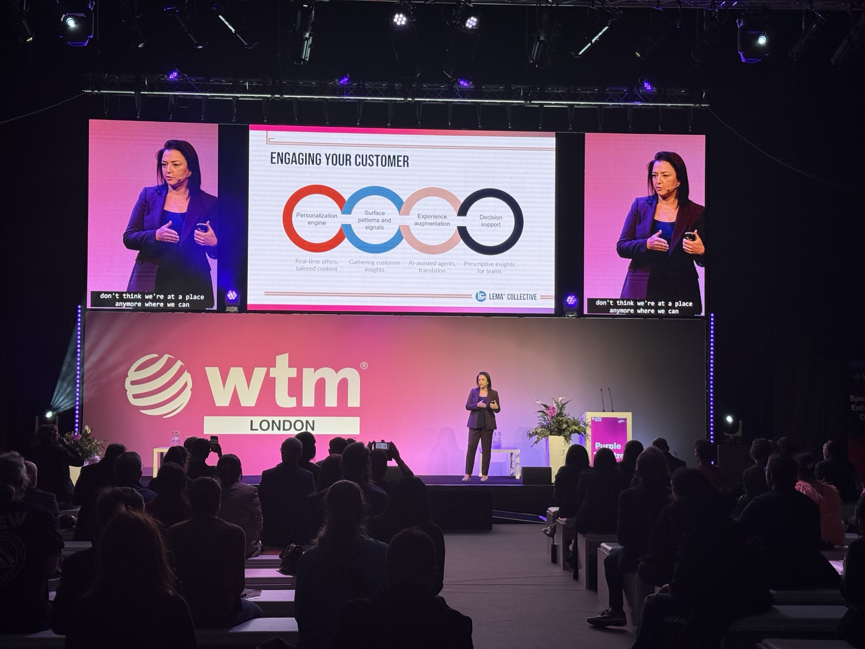 Ani Attamian keynoting at World Travel Market London